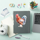 Sticker de coq (Couverture iPad)