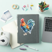 Sticker de coq (Couverture iPad)