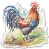 Sticker de coq (Devant)