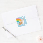 Sticker de Corgi Unicorn (Enveloppe)