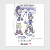 Sticker de coupe personnalisée pour ressort (Feuille)