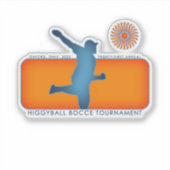 Sticker de coupe personnalisée transparent du logo (Devant)