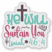 Sticker de couplet de la Bible (Devant)