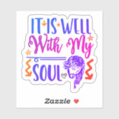 Sticker de couplet de la Bible (Feuille)