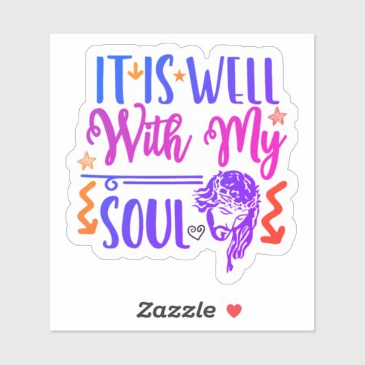 Sticker de couplet de la Bible (Feuille)