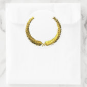 Sticker de couronne Gold Laurel (Sac)