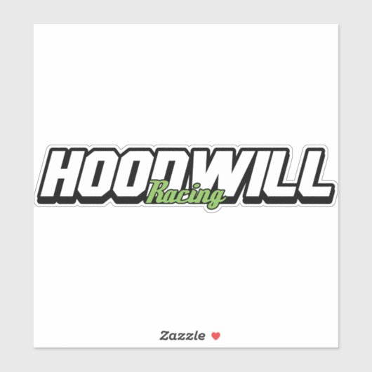 Sticker de course Hoodwill (Feuille)