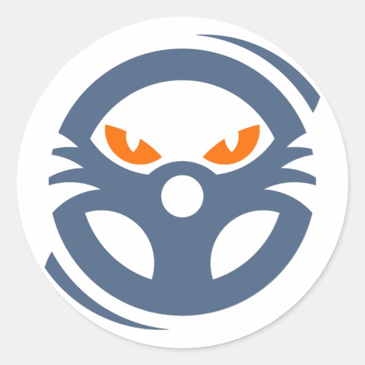 Sticker de course mode bête (Devant)