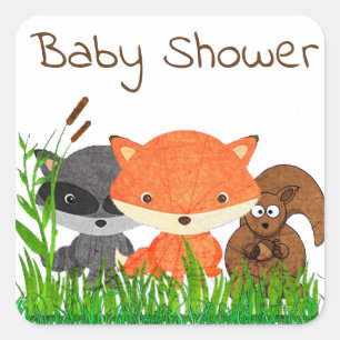 Sticker de créature pour animaux de baby shower