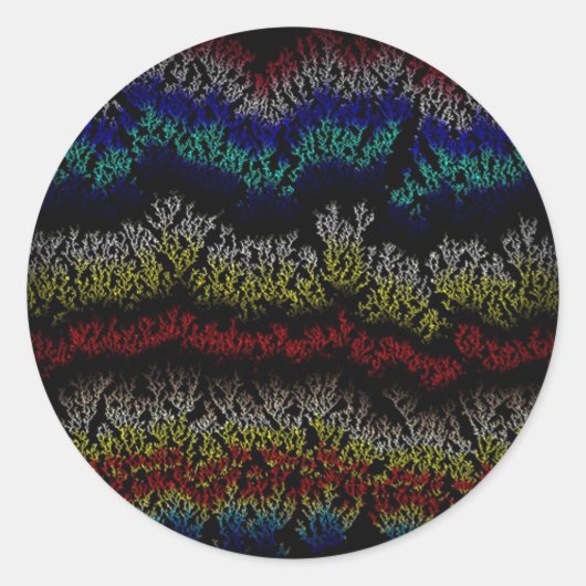 Sticker de croissance de corail simulé (Devant)