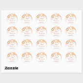 Sticker de cuisine Feuille de Thanksgiving (Feuille)