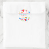 Sticker de Cuisine rétro de cuisine (Sac)