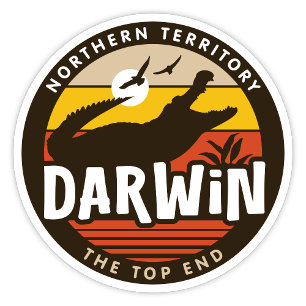 Sticker de Darwin, Territoire du Nord Australie