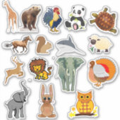 Sticker de décal Animaux (Devant)