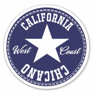 Sticker de decal de Chicano en Californie