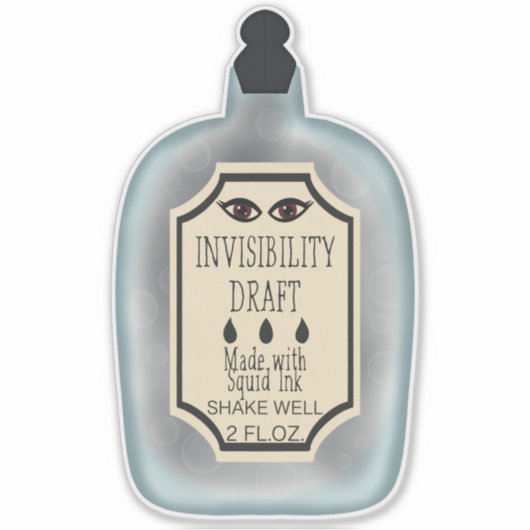 Sticker de dépouille invisible (Devant)