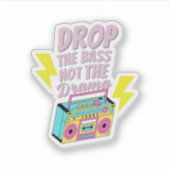 Sticker de devis de culture pop (Devant)