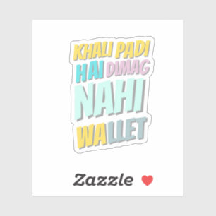 Sticker de devis en hindi