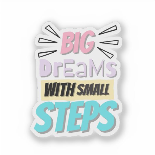 Sticker de devis inspirant (Devant)