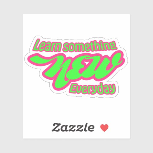 Sticker de devis inspirant (Feuille)