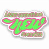 Sticker de devis inspirant (Devant)