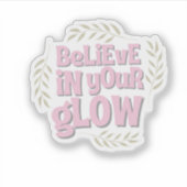 Sticker de devis motivationnel (Devant)