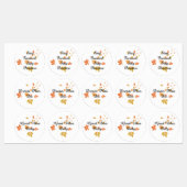 Sticker de devis motivationnel | Étiquettes (Feuille)