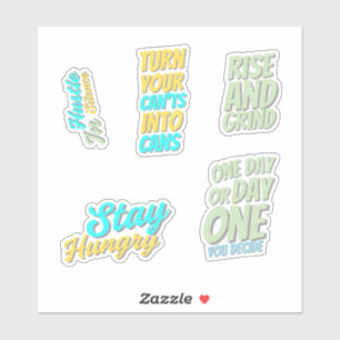 Sticker de devis motivationnels