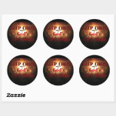 Sticker de Dieu pas mort (Feuille)