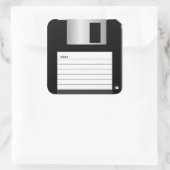 Sticker de disquette classique 3,5 pouces (Sac)