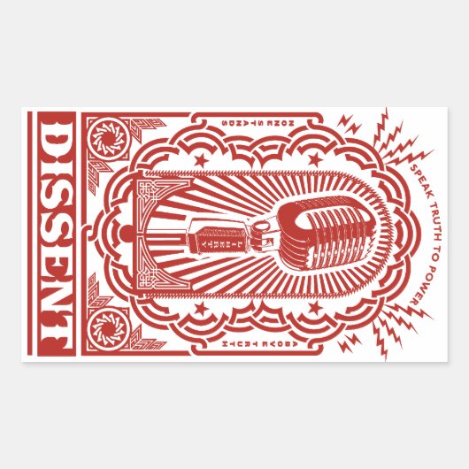 Sticker de dissidence (Devant)