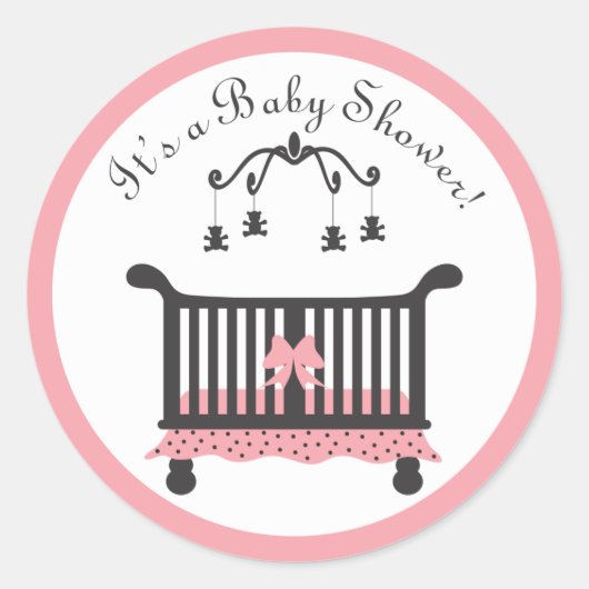 Sticker de douche pour fille bébé (Devant)