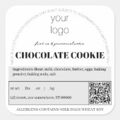 Sticker de droit de chalet personnalisable (Devant)