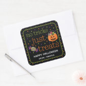 Sticker de faveur de la fête d'Halloween (Enveloppe)