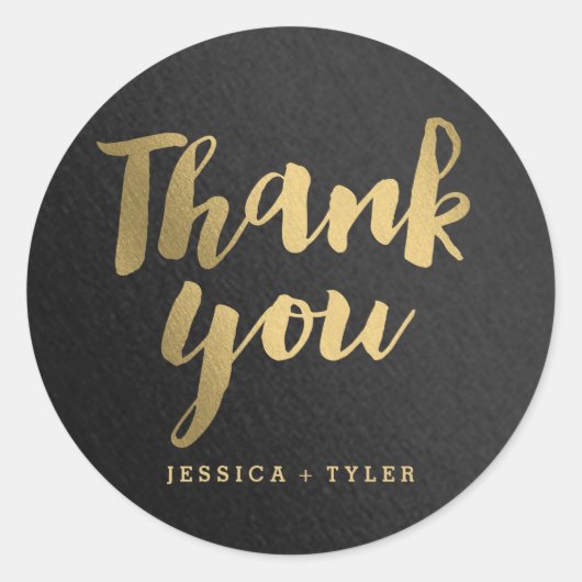 Sticker de faveur de mariage de la promesse brilla (Devant)