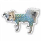 Sticker de Fee Goose - Chien adorable Awkward (Devant)