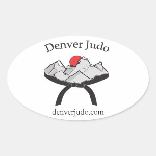 Sticker de fenêtre de Denver Judo