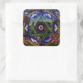 Sticker de fenêtre en verre de l'église religieuse (Sac)