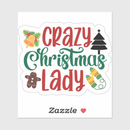 Sticker de fête coloré (Feuille)