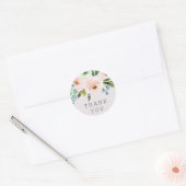 Sticker de Fête des mariées de fleurs d'aquarelle (Enveloppe)
