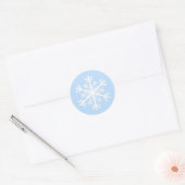 sticker de flocon de neige de Noël hiver (Enveloppe)