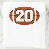 Sticker de football numéro 20 (Sac)