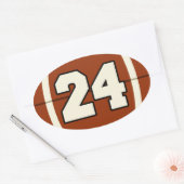 Sticker de football numéro 24 (Enveloppe)
