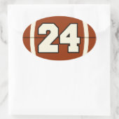 Sticker de football numéro 24 (Sac)