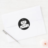 Sticker de forme robotique rétroactive (Enveloppe)