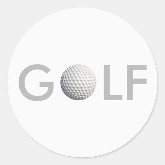 Sticker de golf (Devant)