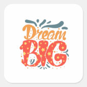 Sticker de grand rêve (Devant)