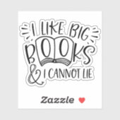 Sticker de gros livres (Feuille)