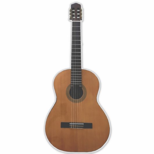 Sticker de guitare musicale (Devant)