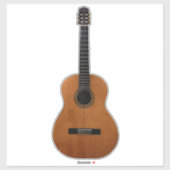 Sticker de guitare musicale (Feuille)